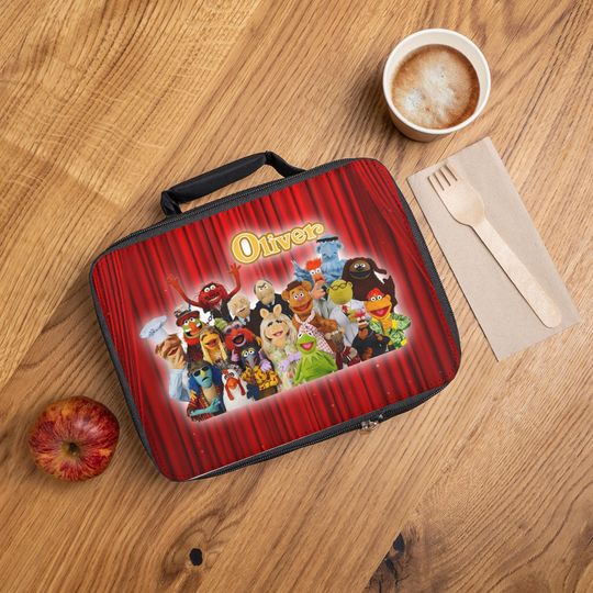 Personalized The Muppets Lunch Bag: Choose Between Muppet Babies or Traditional Theme