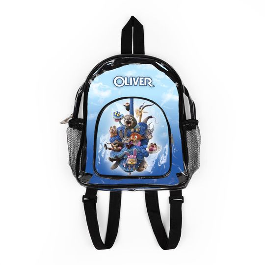 Personalized Zootopia 2 Clear Backpack