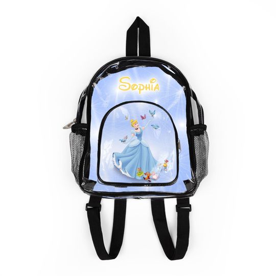 Personalized Cinde Clear Backpack