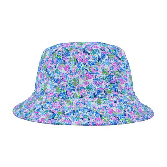 Manatee Paradise Bucket Hat, Gift for Her, Gift for Him