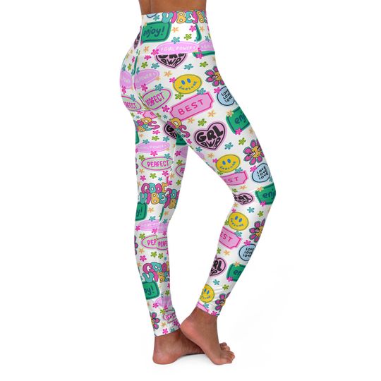Girl Power Leggings, Legging For Mom, Women, Girlfriends
