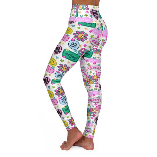 Girl Power Leggings, Legging For Mom, Women, Girlfriends