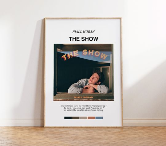 Niall Horan Album The Show Poster
