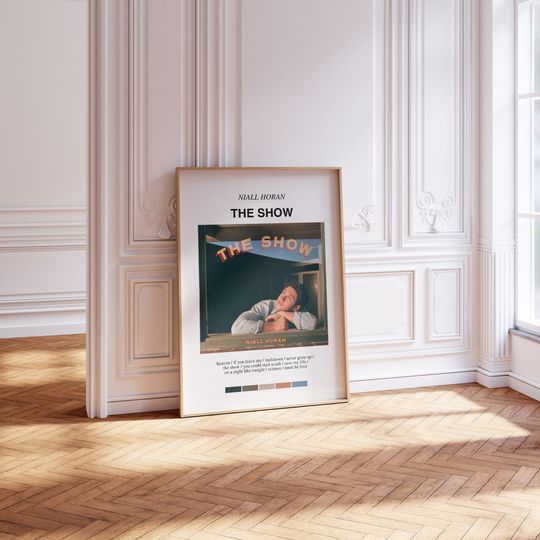 Niall Horan Album The Show Poster