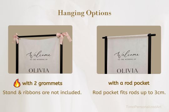 Custom Linen Wedding Sign, Fabric Wedding Sign, Custom Welcome Sign, Linen Wedding Banner, Wedding Decoration, Engagement Party Sign