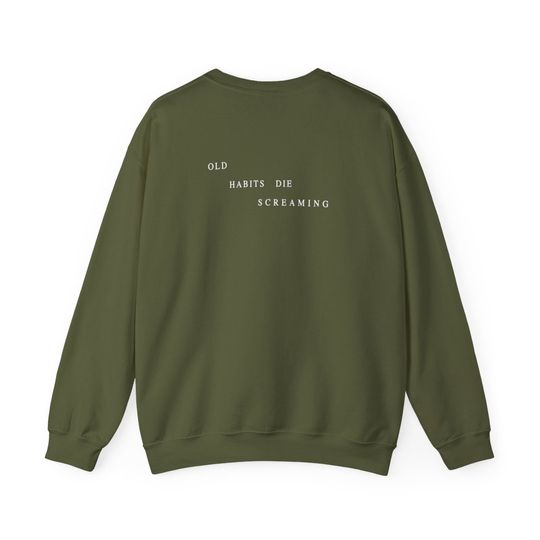 The Black Dog - The Tortured Poets Double Sided Sweatshirt