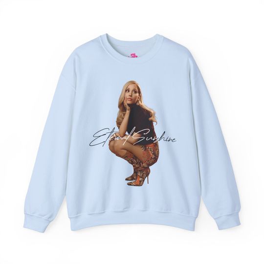 Eternal Sunshine Tracklist (Ariana 2024) Double Sided Sweatshirt
