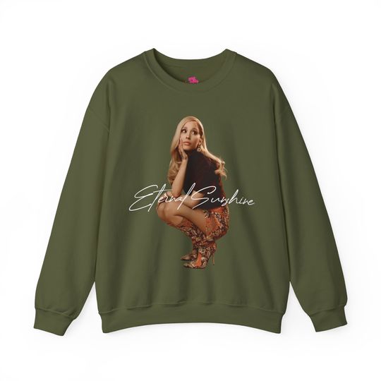 Eternal Sunshine Tracklist (Ariana 2024) Double Sided Sweatshirt