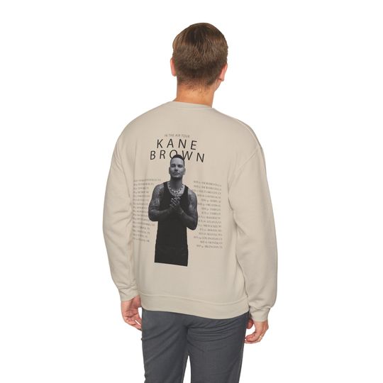 In The Air TOUR (Kane Brown 2024) Double Sided Sweatshirt