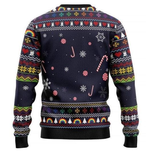 Unicorn Dab Ugly Christmas Sweater, Xmas Sweater, Christmas Gift Sweatshirt, Gift Man/ Women/Kid