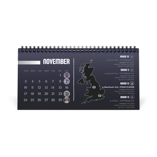Premier League 2024/2025 Calendar -