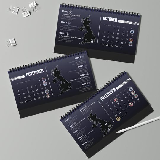 Premier League 2024/2025 Calendar -