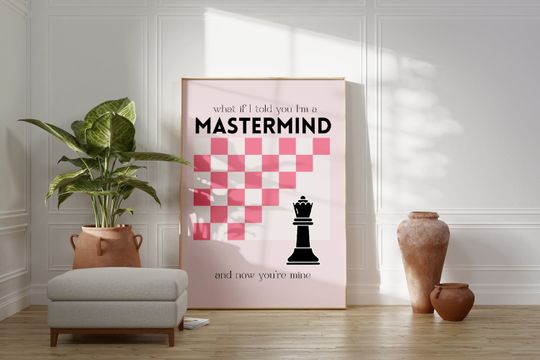 Mastermind Poster | Printable Wall Art