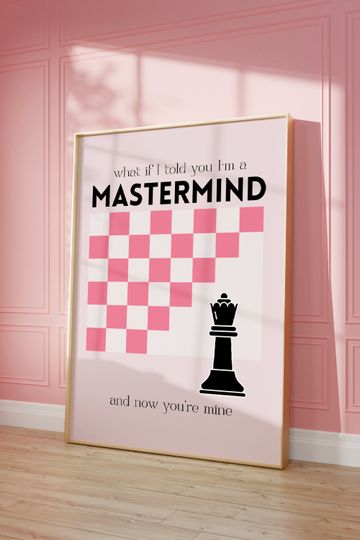 Mastermind Poster | Printable Wall Art