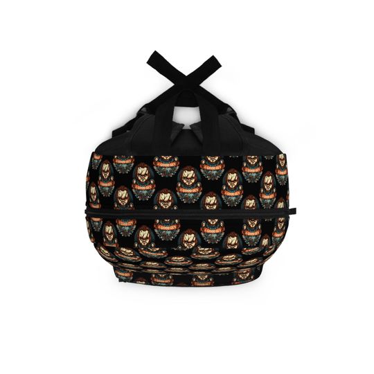Chucky Backpack, Horror Backpack, Halloween Backpack, Chucky Gift School Bag for boys