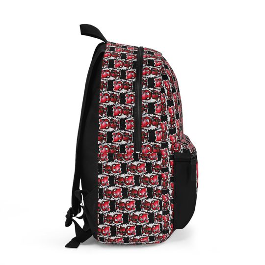 Hello Kitty Deadpool Backpack, Cartoon Backpack, Cute Backpack, Hello Kitty Gift School Bag for boys