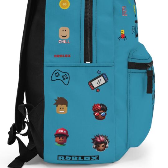 Roblox All-Over Print Backpack for School Accessories