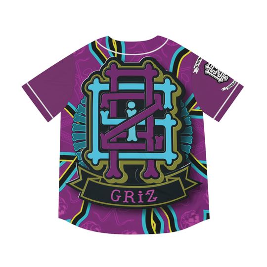 Griz Jersey - Festival / Rave ready Baseball Jersey
