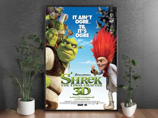 Shrek Movie posters