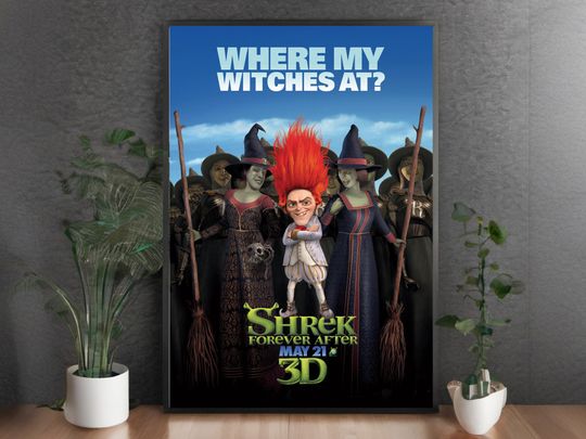 Shrek Movie posters