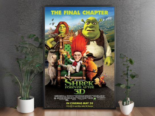 Shrek Movie posters