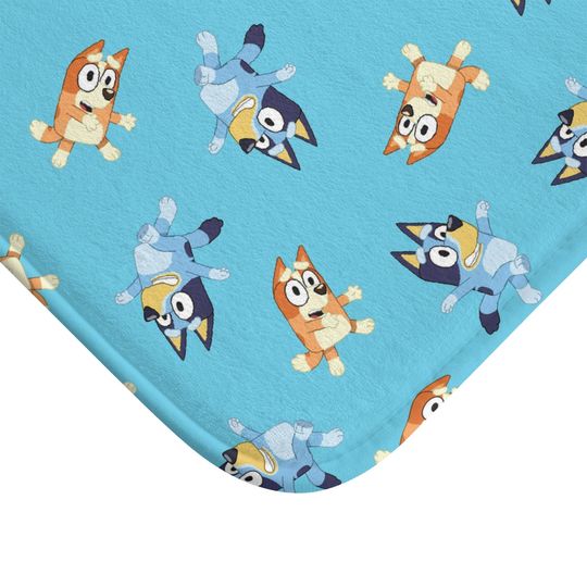 BlueyDad kids Bath Mat