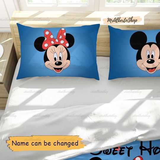 Personalized Disney Couple Bedding Sets