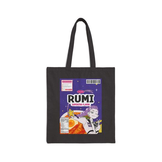 Rumi Ramen Cup Kpop Demon Hunters Inspired Tote Bag