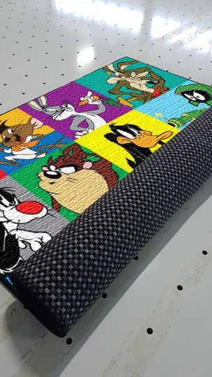 Cartoon Character Rug: Custom Kids Room Nursery Rug, Washable