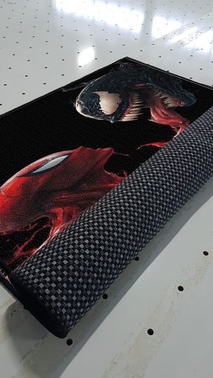 Venom vs Spider-Man Rug: 3D Print Kids Room Decor