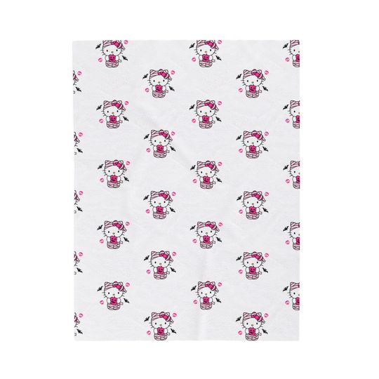Hello Kitty Mummy Cozy Fleece Blanket | Kids Gift
