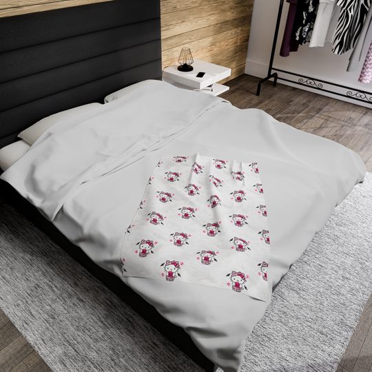 Hello Kitty Mummy Cozy Fleece Blanket | Kids Gift