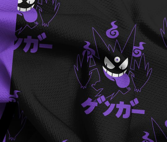 Gengar Baseball Jersey Shirt Gengar Jersey Gifts