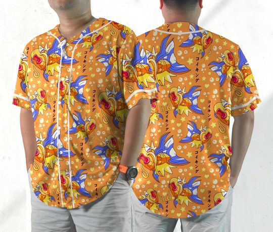 Magikarp Baseball Jersey Shirt Magikarp Jersey Gifts