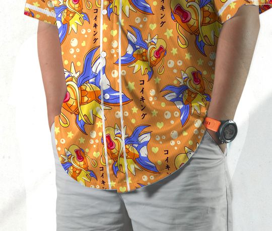 Magikarp Baseball Jersey Shirt Magikarp Jersey Gifts