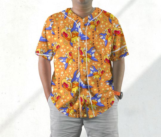 Magikarp Baseball Jersey Shirt Magikarp Jersey Gifts