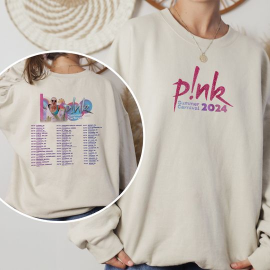 Pink Summer Tour  2024 Sweatshirt