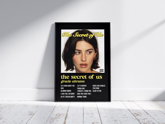 Gracie Abrams Poster | Music Tour Poster | Gift For Fan