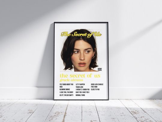 Gracie Abrams Poster | Music Tour Poster | Gift For Fan