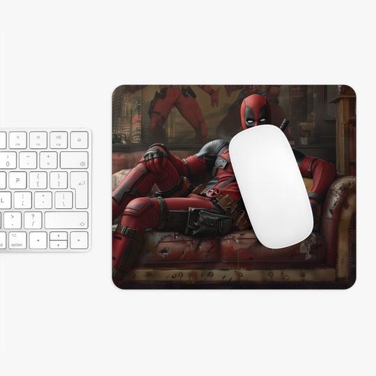 Deadpool Non-Slip Desk Mat - Superhero Large Gaming Mouse Pad - Perfect Comic Fan Gift