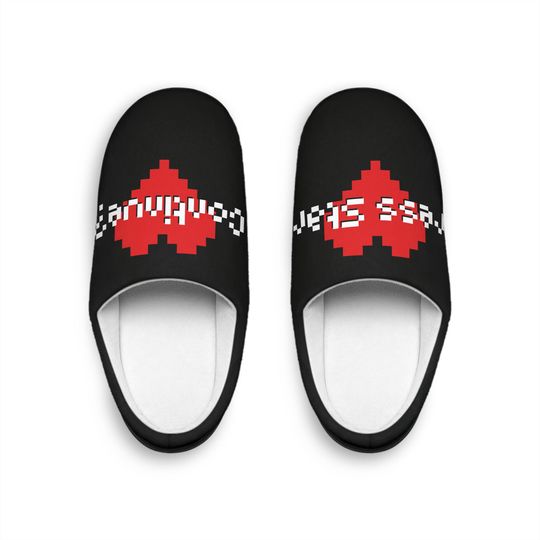 Let's Play a Game Indoor Slippers