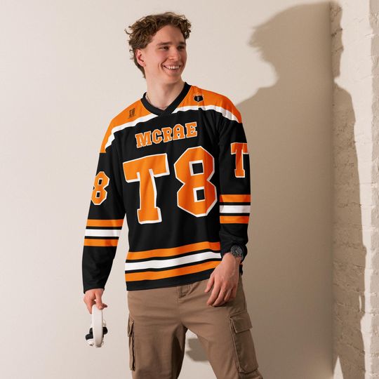 T8 Mcrae x Lando Norris Hockey Jersey, Tate Concert Clothes, T8 Mcrae Jersey,  Tate Mcrae Tshirt, T8 Shirt, Tate Mcrae Jersey