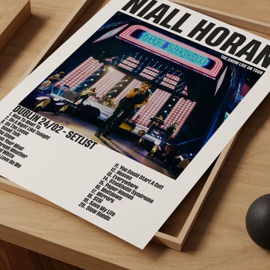 The Show Live On Tour Poster, Niall Horan Poster