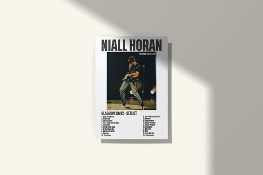 The Show Live On Tour Poster, Niall Horan Poster