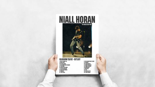 The Show Live On Tour Poster, Niall Horan Poster