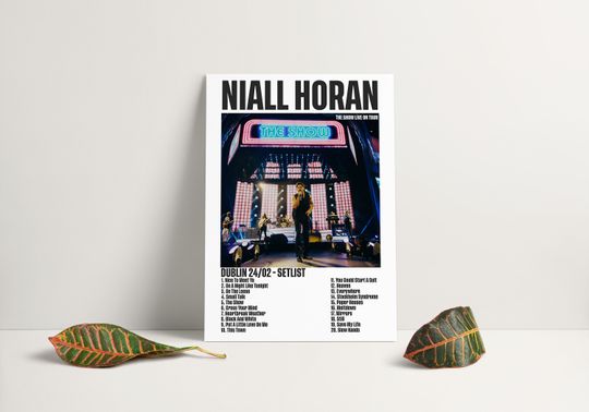 The Show Live On Tour Poster, Niall Horan Poster