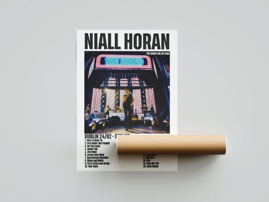 The Show Live On Tour Poster, Niall Horan Poster
