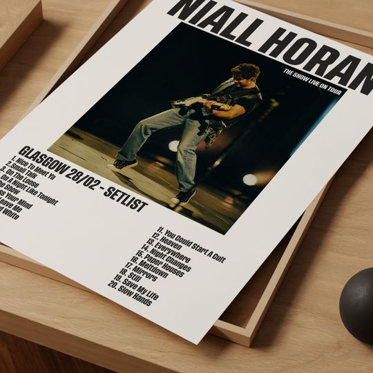 The Show Live On Tour Poster, Niall Horan Poster