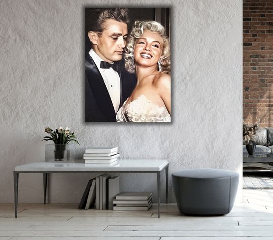 Marilyn Monroe and James Dean