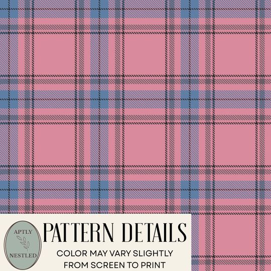 Dusty Pink, Slate Blue, Plum Gray & Charcoal Plaid Picnic Mat, Game Day, Park, Beach, Camping, Gift